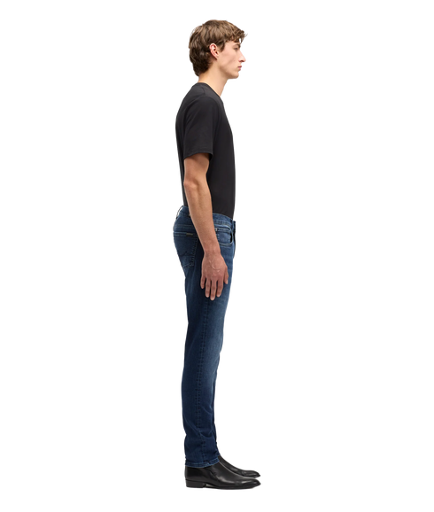 Slimmy Tapered Luxe Performance Jeans - Dark Blue