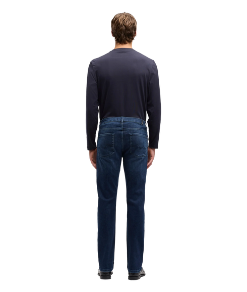 Slimmy Luxe Performance Jeans - Dark Blue
