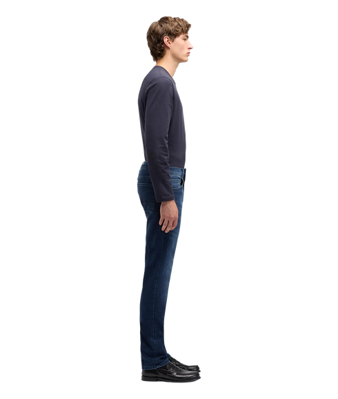 Slimmy Luxe Performance Jeans - Dark Blue