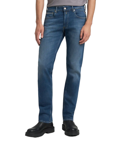 Grover Eco Plus Straight-Fit Jeans - Dark Blue