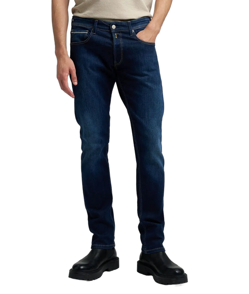 Grover Straight-Fit Jeans - Dark Blue