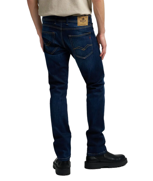 Grover Straight-Fit Jeans - Dark Blue