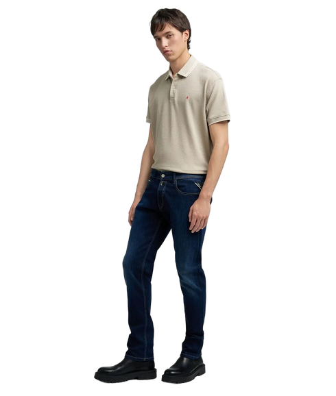 Grover Straight-Fit Jeans - Dark Blue