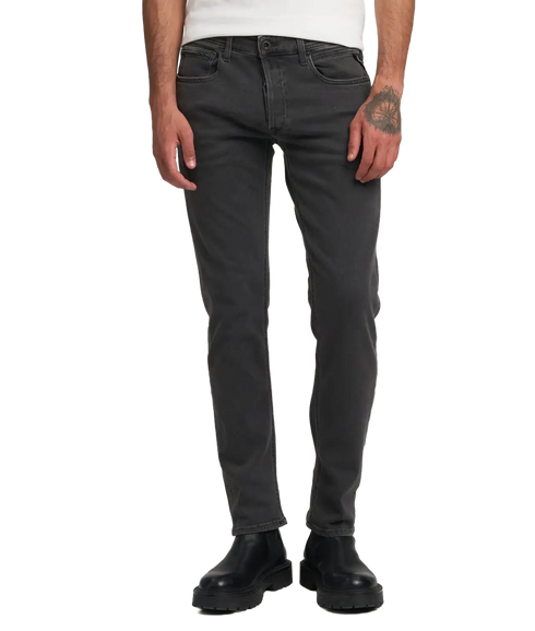 Grover Straight-Fit Jeans - Dark Grey