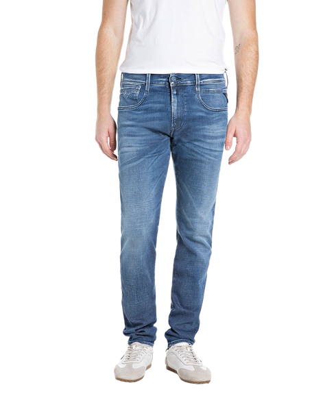 Anbass Slim Fit Jeans - Medium Blue