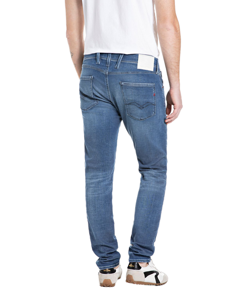 Anbass Slim Fit Jeans - Medium Blue