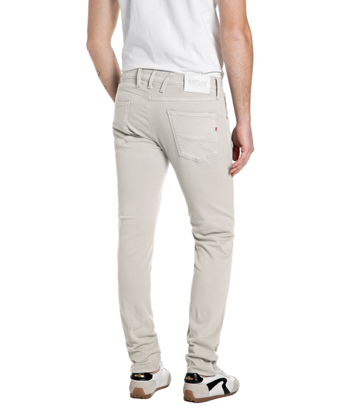 Anbass Slim Fit Trousers - Ivory