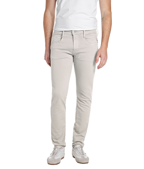 Anbass Slim Fit Trousers - Ivory