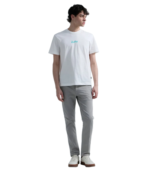 Zeumar Slim Fit Trousers - Light Grey