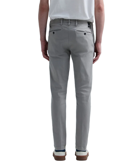 Zeumar Slim Fit Trousers - Light Grey