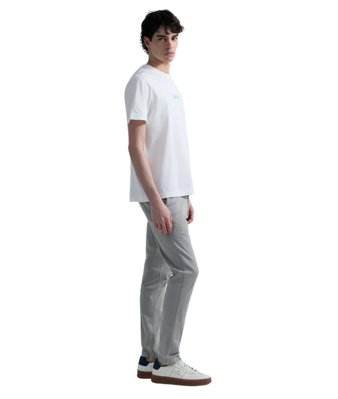 Zeumar Slim Fit Trousers - Light Grey