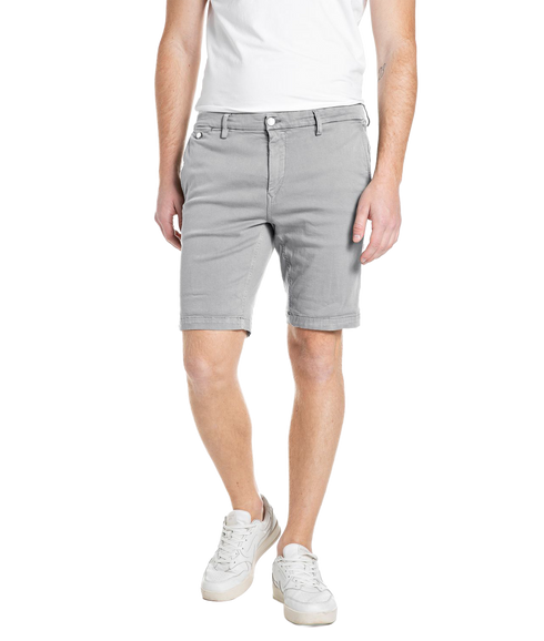 Benni Regular Fit Shorts - Light Grey