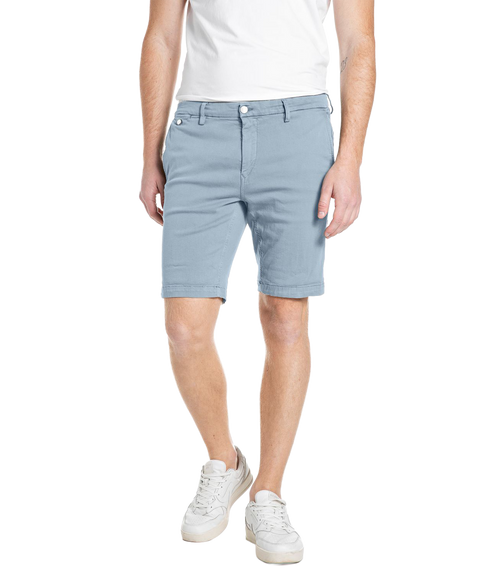 Benni Regular Fit Shorts - Pewter Blue