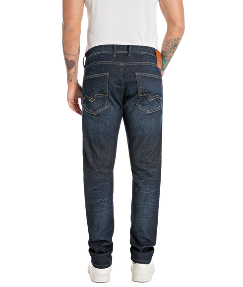 Straight Fit Jeans - Navy