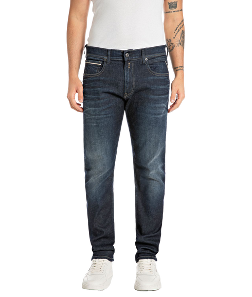 Straight Fit Jeans - Navy