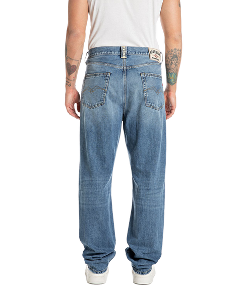 Straight Fit Jeans - Blue