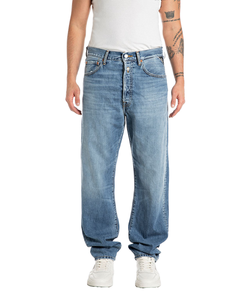 Straight Fit Jeans - Blue