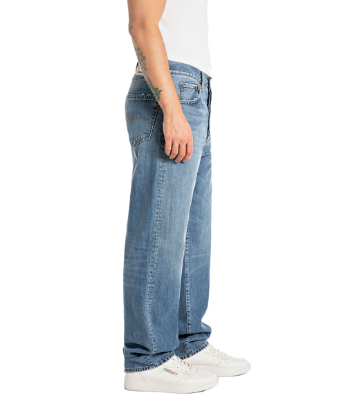 Straight Fit Jeans - Blue