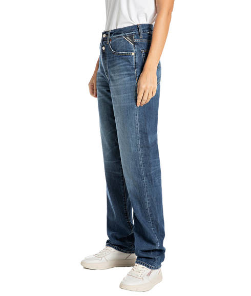 Straight Fit Jeans - Navy