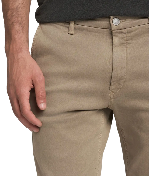 Zeumar Slim-Fit Chino Jeans - Sand