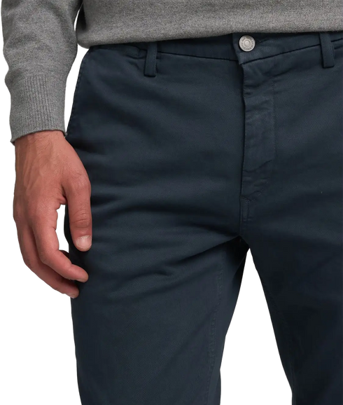 Zeumar Slim-Fit Chino Jeans - Blue