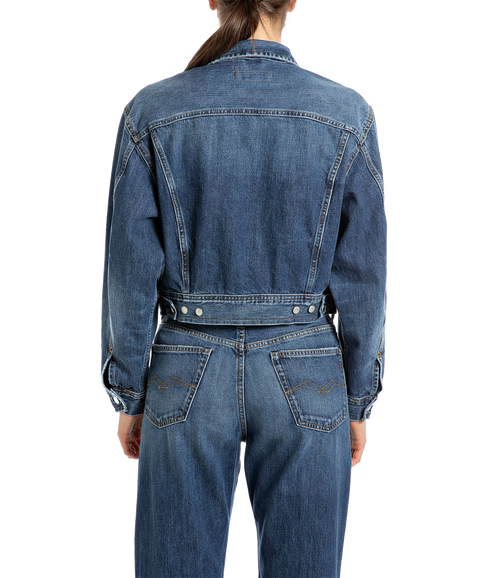 Relaxed Fit Jacket - Navy