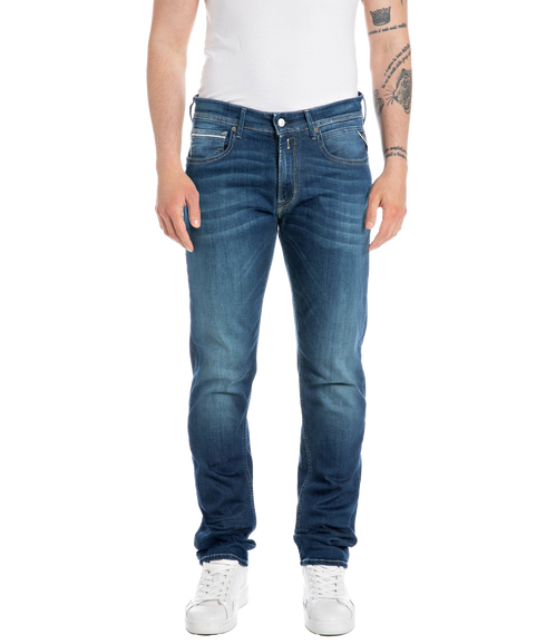 Straight Fit Jeans - Blue