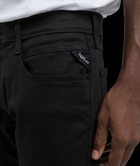 Anbass Slim Fit Jeans - Black