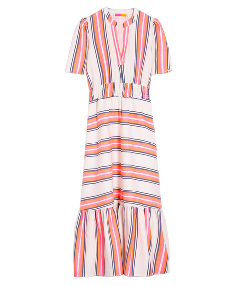 Leila Dress - Raya Fluro