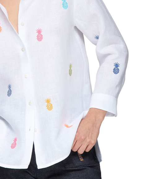 Poline Shirt - White Linen