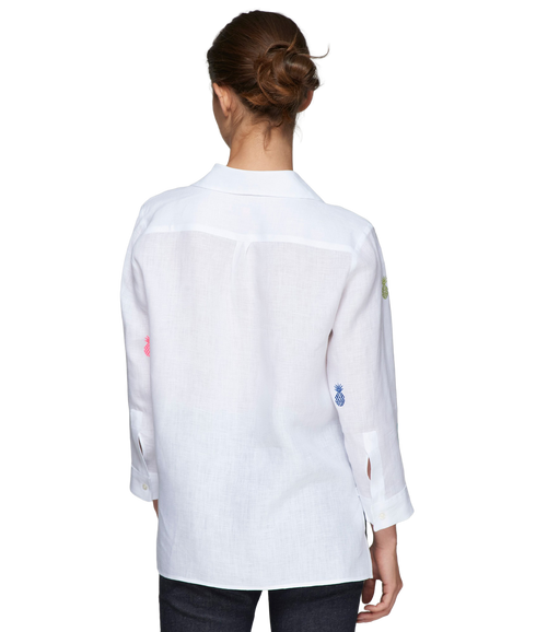 Poline Shirt - White Linen