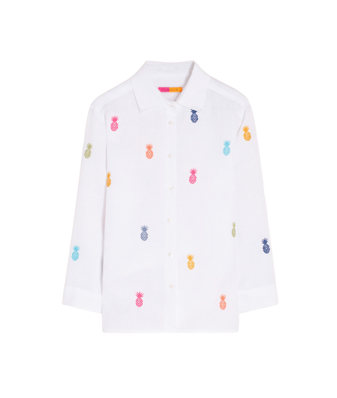 Poline Shirt - White Linen