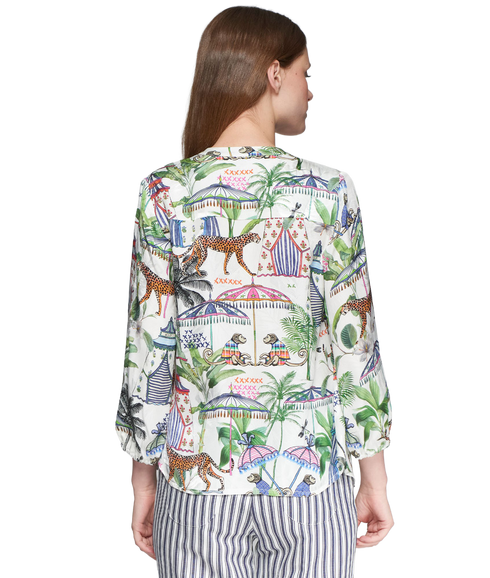 Drew Blouse - Chillout White