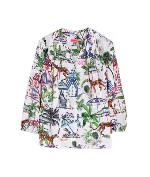 Drew Blouse - Chillout White