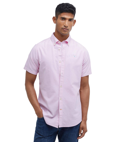 Oxtown Ss Tailored Shirt - Pink