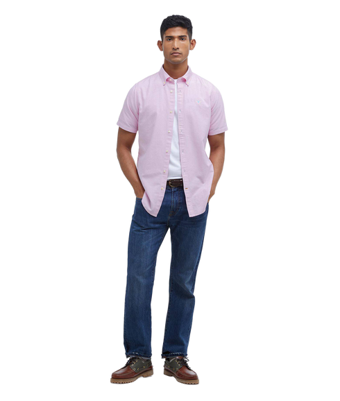 Oxtown Ss Tailored Shirt - Pink