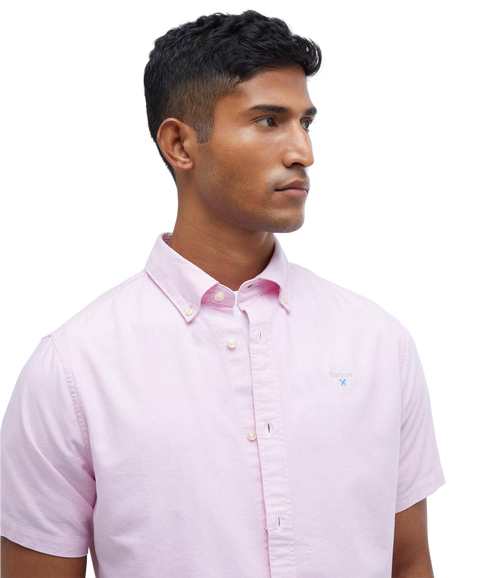 Oxtown Ss Tailored Shirt - Pink