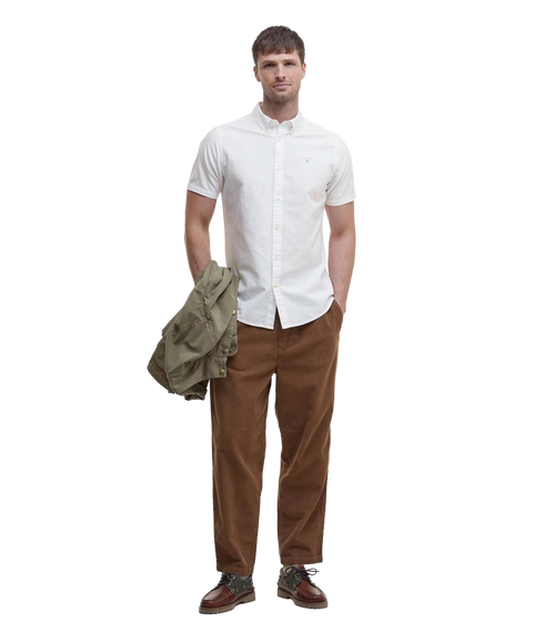 Oxtown Ss Tailored Shirt - White