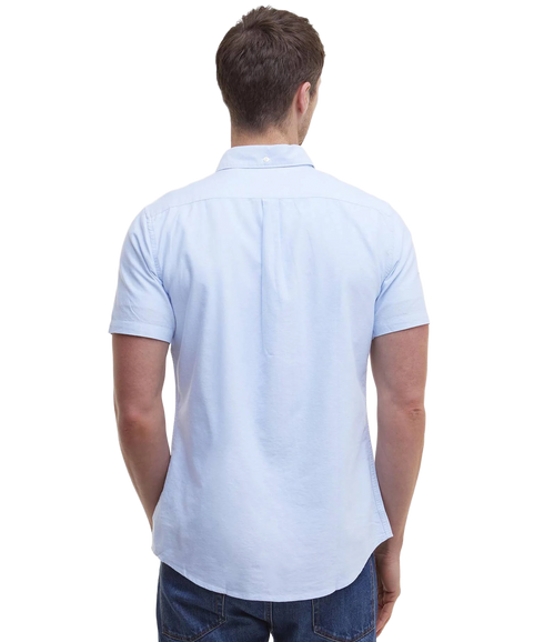 Oxtown Ss Tailored Shirt - Sky