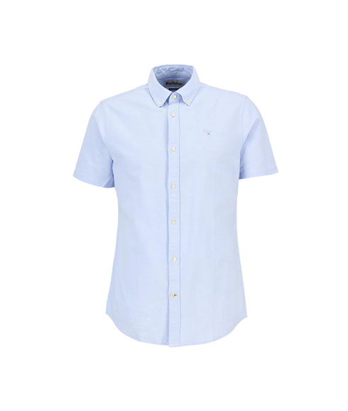 Oxtown Ss Tailored Shirt - Sky