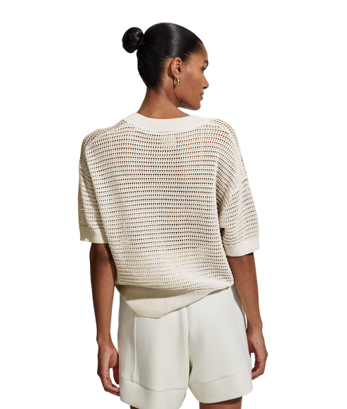 Callie Knit Top - Egret