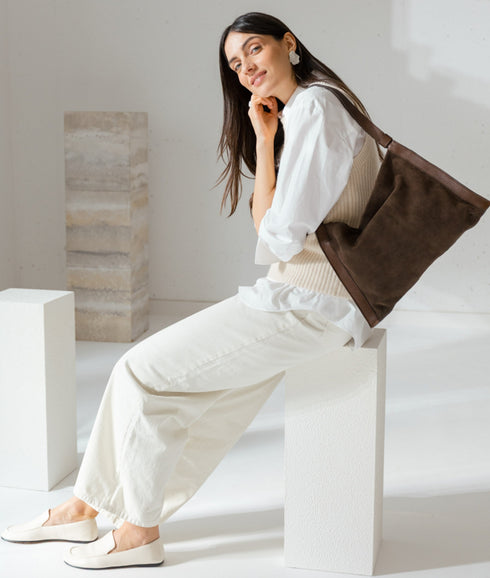 Shoulder Bag Biba Beaver - Dark Brown