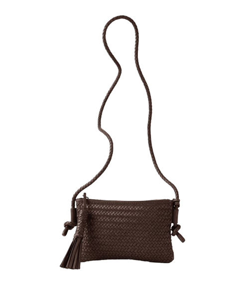 Perkins Cross Body Bag - Dark Brown