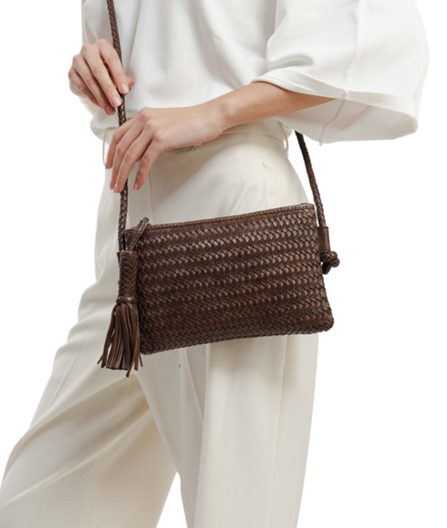 Perkins Cross Body Bag - Dark Brown
