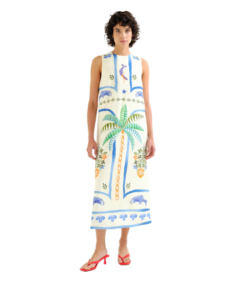 Long Dress - Palm & Mermaid