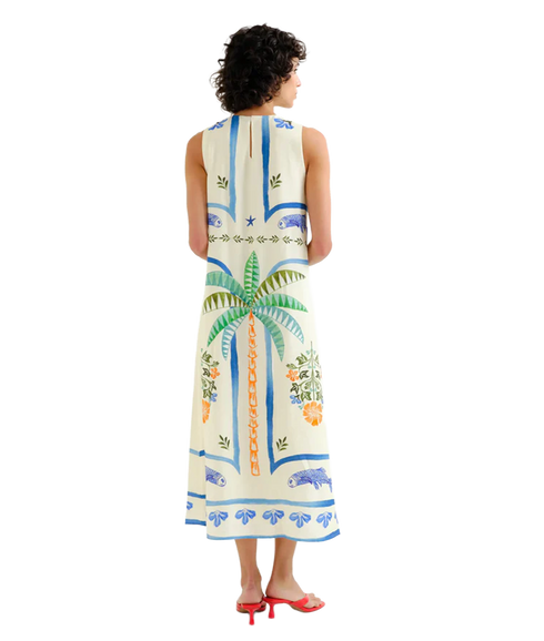 Long Dress - Palm & Mermaid