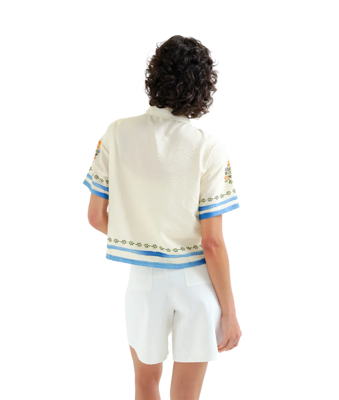 Shirt - Palm & Mermaid