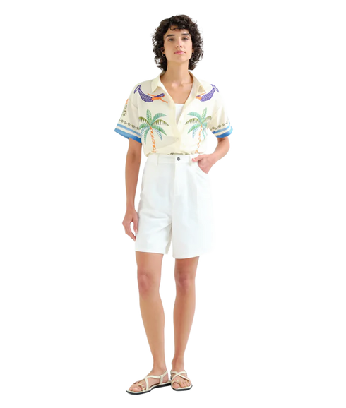 Shirt - Palm & Mermaid