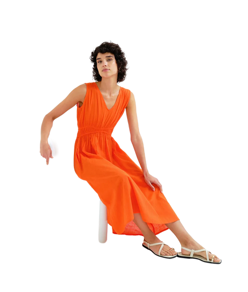 Midi Dress - Orange