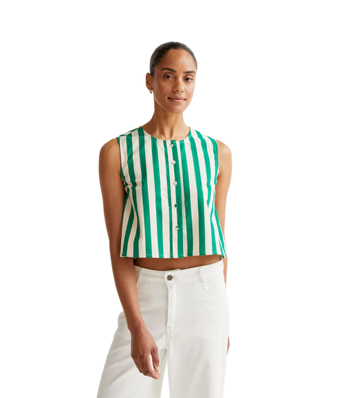 Top - Bamboo Green